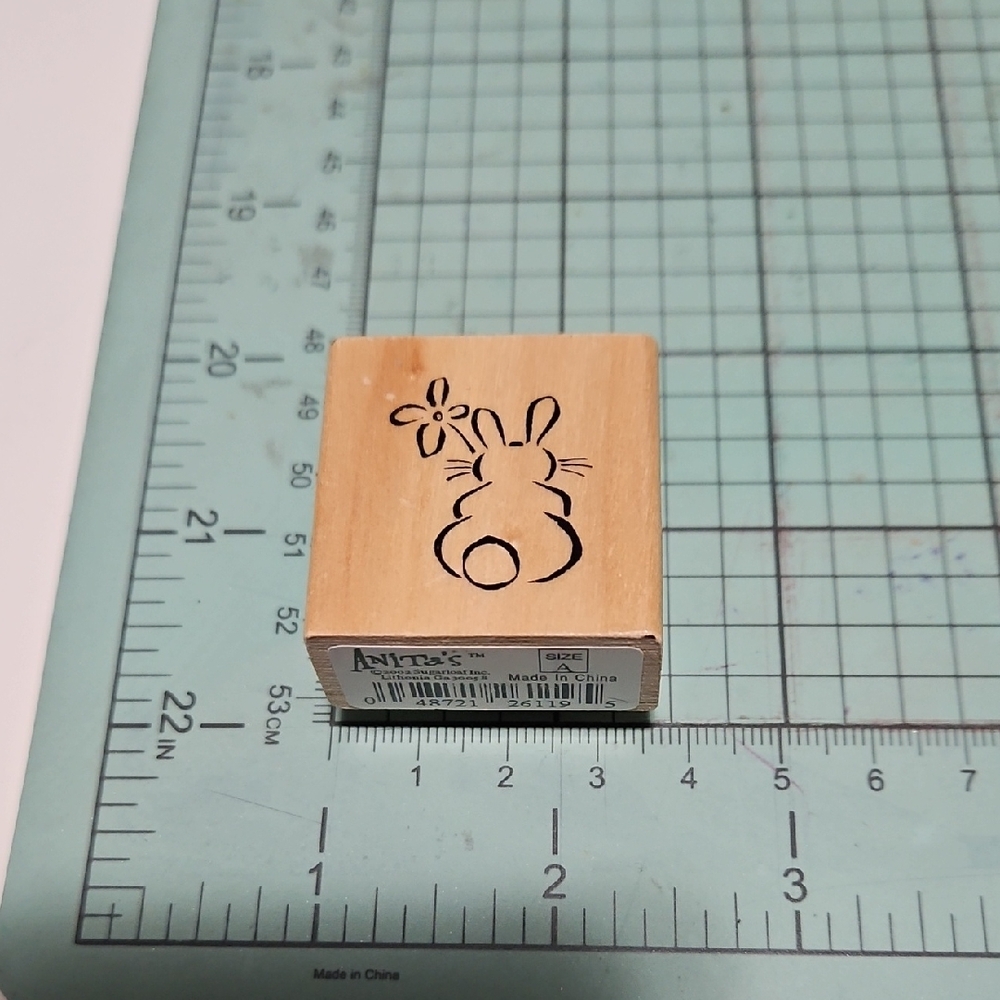 Bunny Rabbit Rubber Stamp